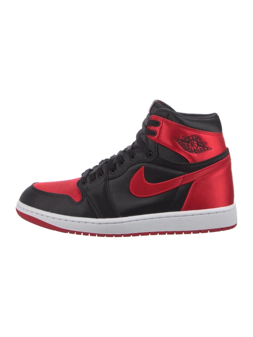 WMNS JORDAN 1 RETRO HIGH OG 'SATIN BRED' 2023 - Picture 2 of 3